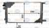 BEHR HELLA SERVICE 8MK 376 717-321 Radiator, engine cooling